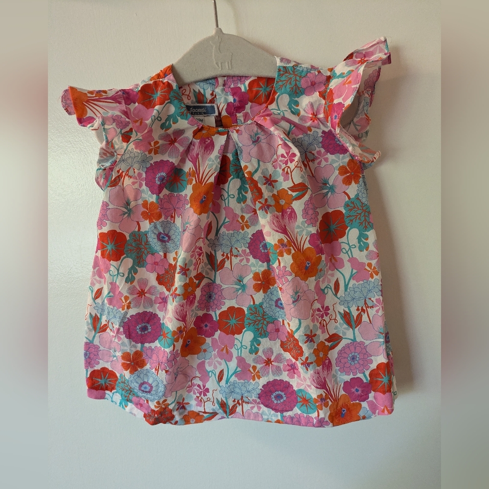 Jacadi liberty blouse 18 months
